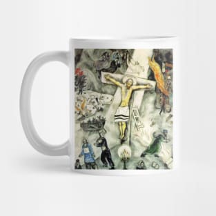 White Crucifixion, 1938 by Marc Chagall Mug